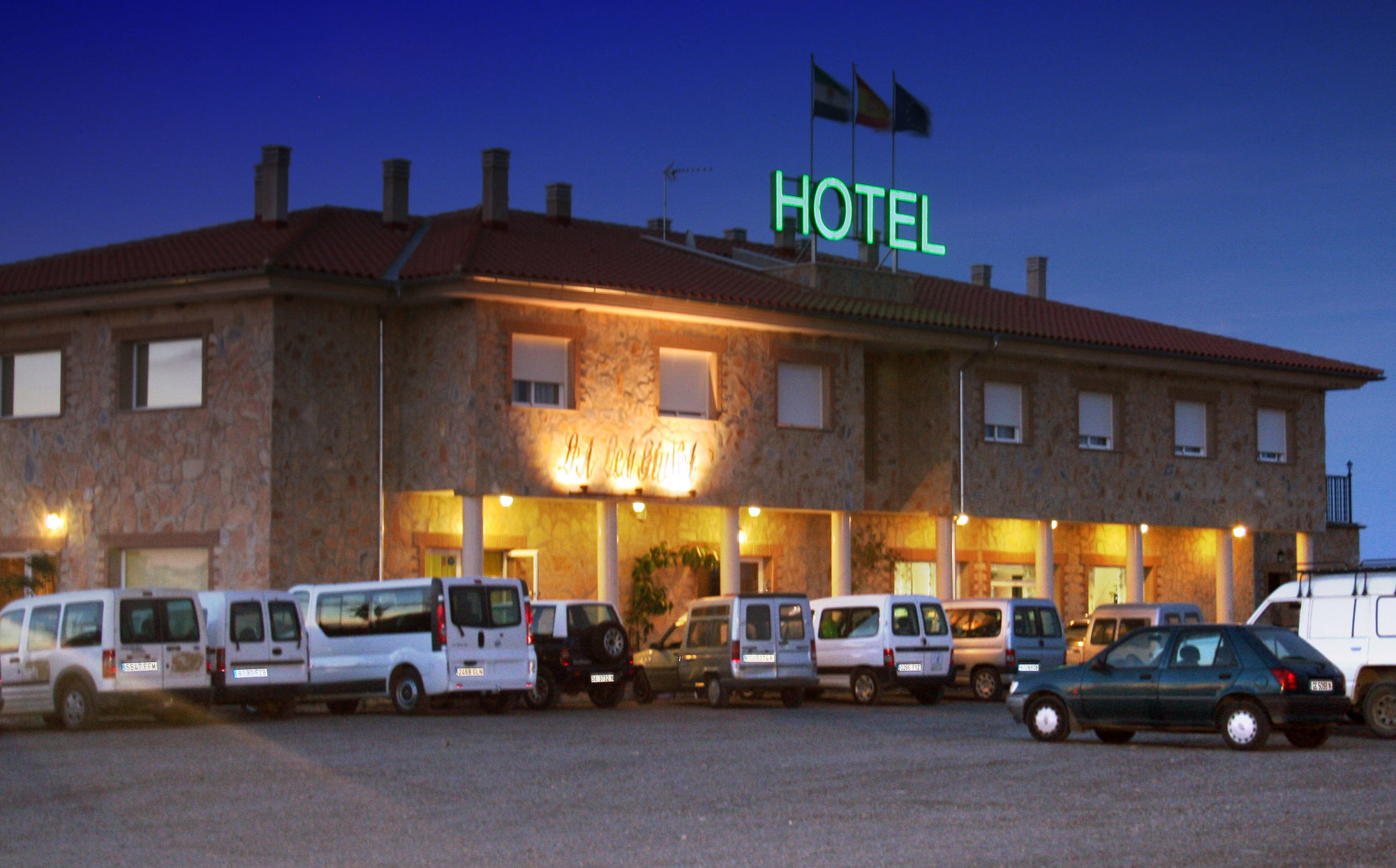 Hotel Restaurante Sostenible La Laguna Brozas Kültér fotó